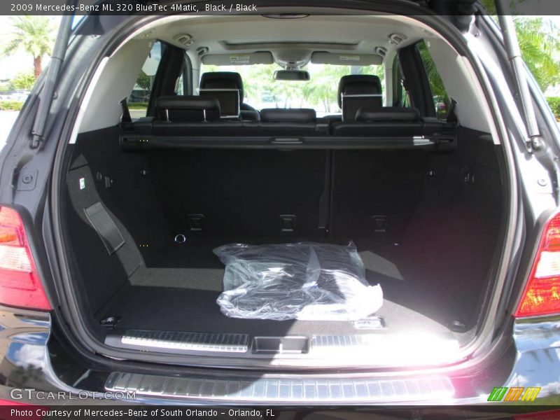 Black / Black 2009 Mercedes-Benz ML 320 BlueTec 4Matic