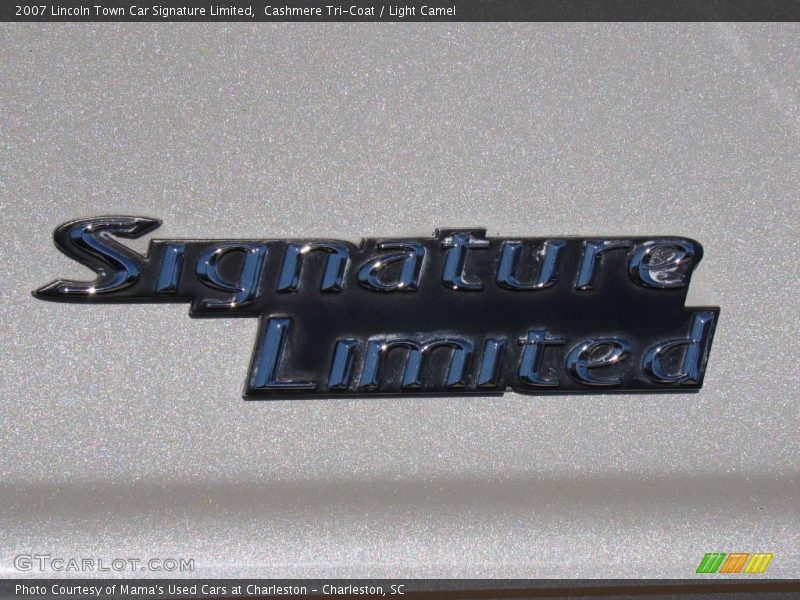 Cashmere Tri-Coat / Light Camel 2007 Lincoln Town Car Signature Limited