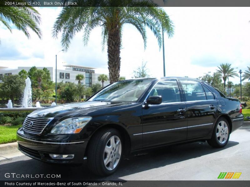 Black Onyx / Black 2004 Lexus LS 430