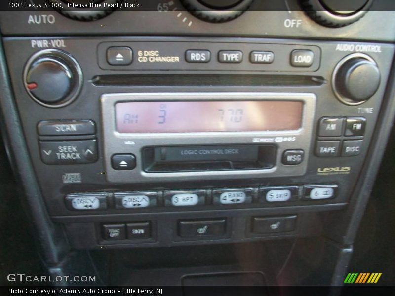 Intensa Blue Pearl / Black 2002 Lexus IS 300