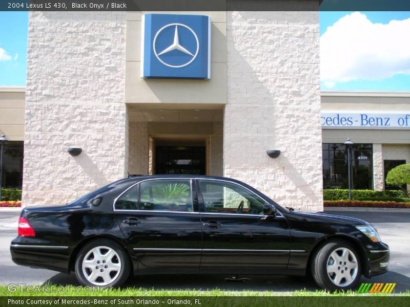 Black Onyx / Black 2004 Lexus LS 430