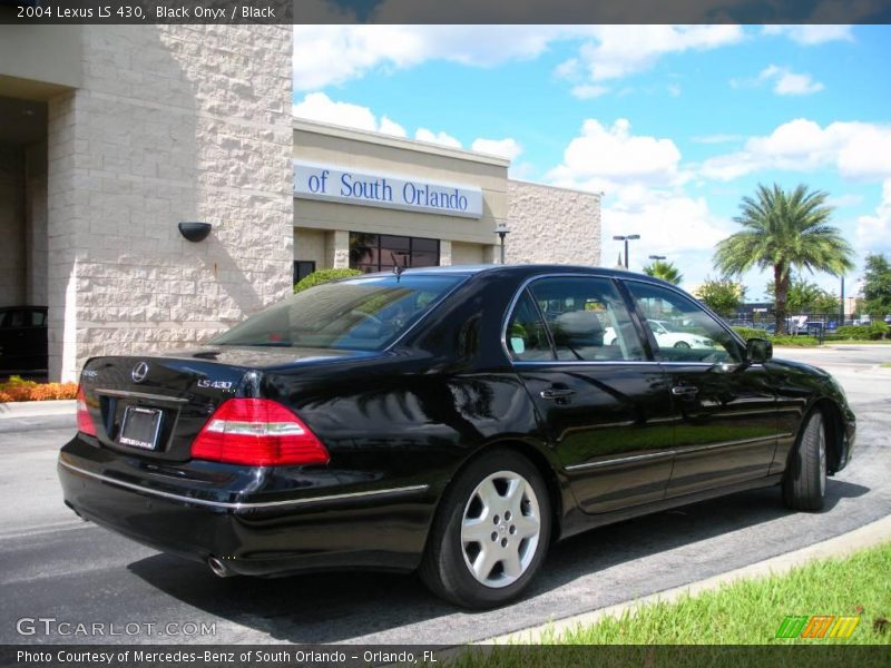 Black Onyx / Black 2004 Lexus LS 430