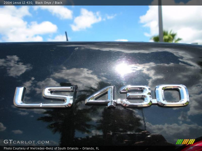 Black Onyx / Black 2004 Lexus LS 430