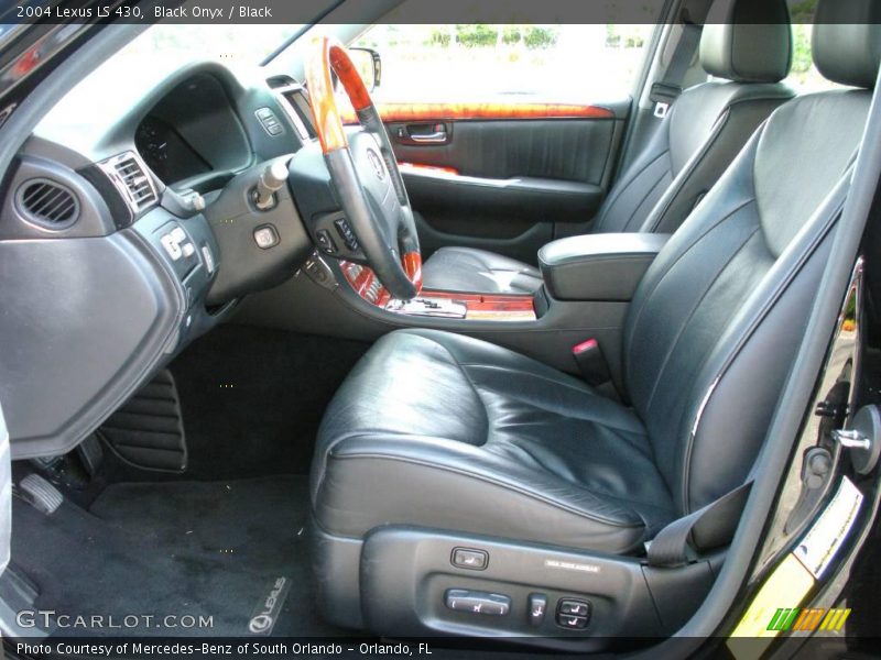 Black Onyx / Black 2004 Lexus LS 430