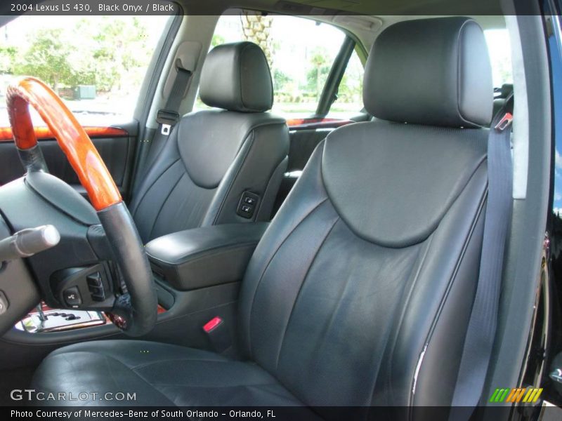 Black Onyx / Black 2004 Lexus LS 430
