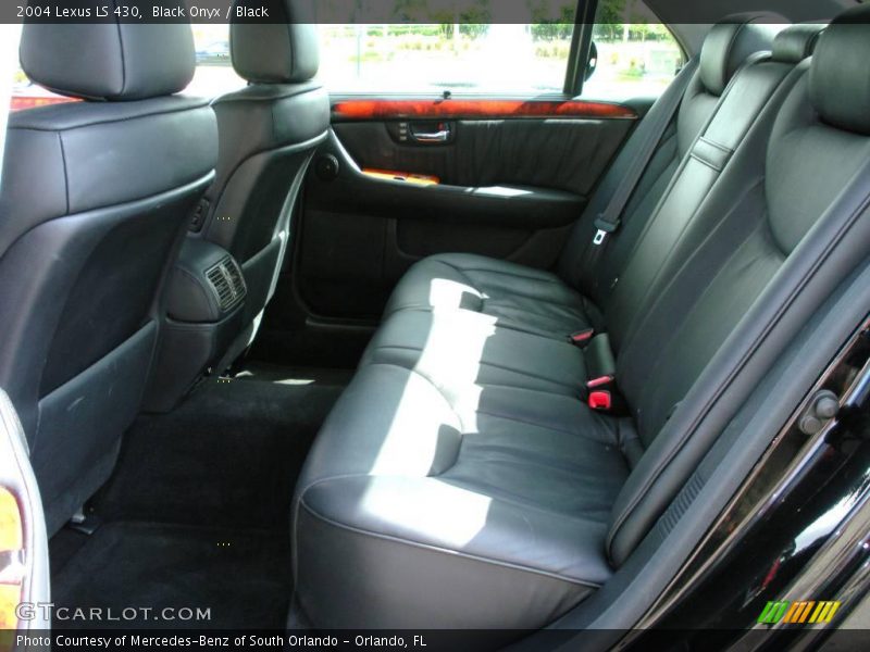 Black Onyx / Black 2004 Lexus LS 430
