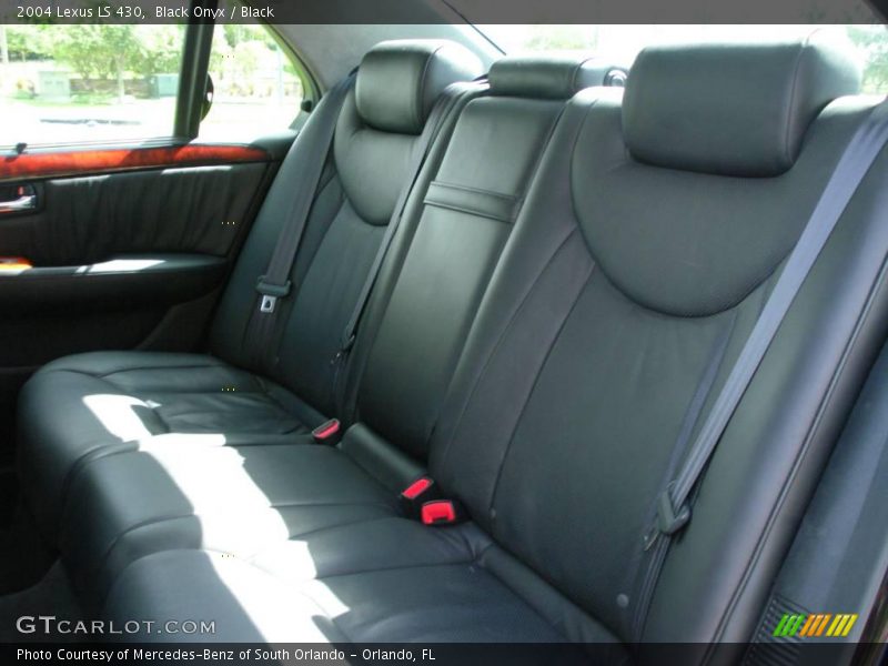 Black Onyx / Black 2004 Lexus LS 430