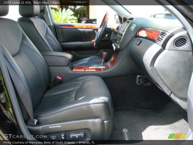 Black Onyx / Black 2004 Lexus LS 430