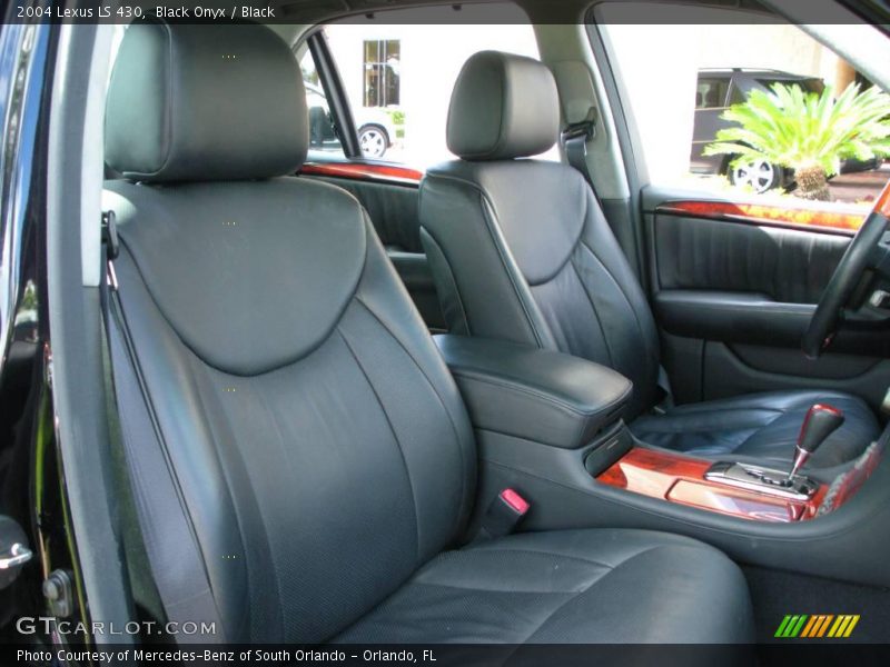 Black Onyx / Black 2004 Lexus LS 430