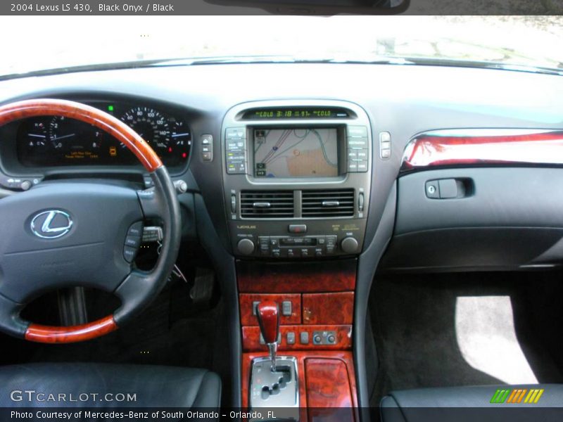 Black Onyx / Black 2004 Lexus LS 430