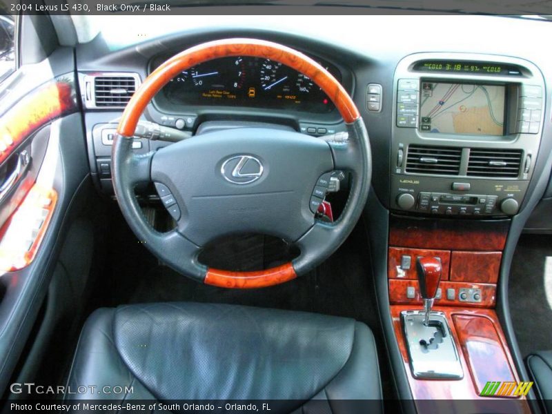 Black Onyx / Black 2004 Lexus LS 430