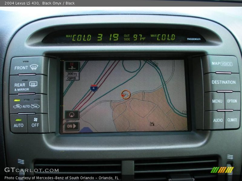 Black Onyx / Black 2004 Lexus LS 430