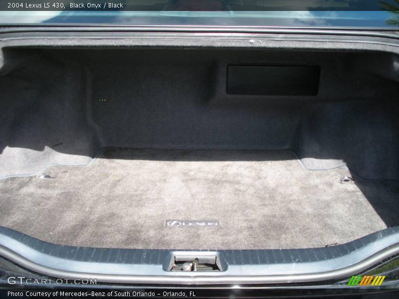 Black Onyx / Black 2004 Lexus LS 430
