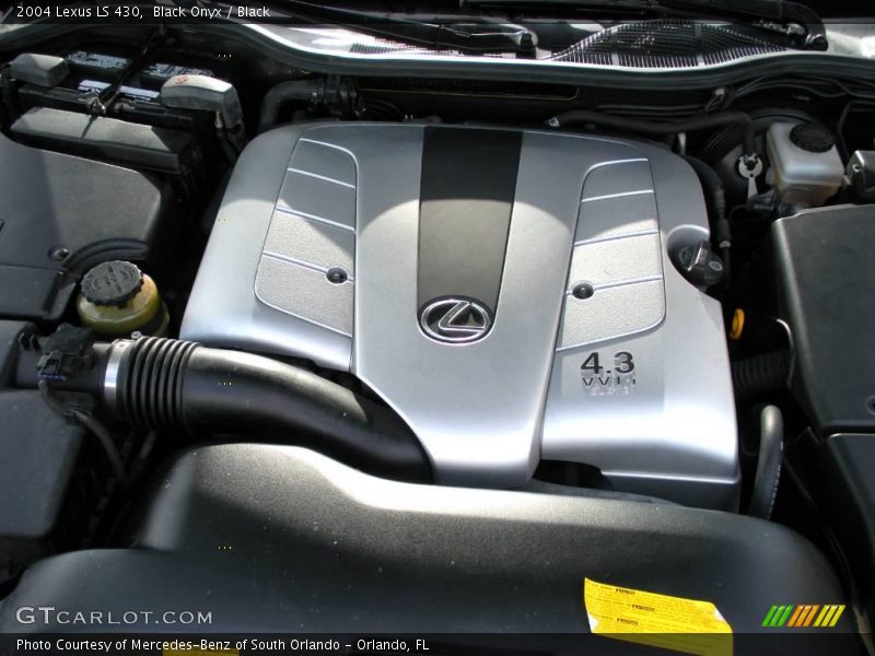 Black Onyx / Black 2004 Lexus LS 430