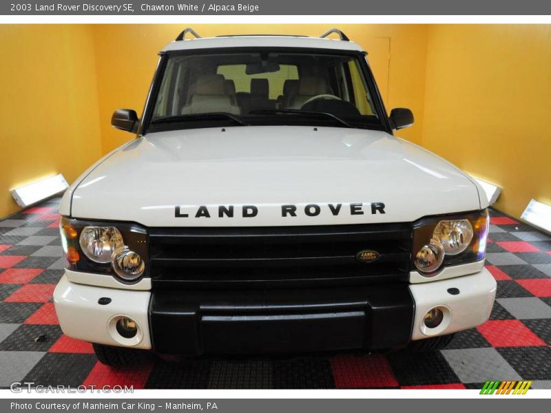 Chawton White / Alpaca Beige 2003 Land Rover Discovery SE