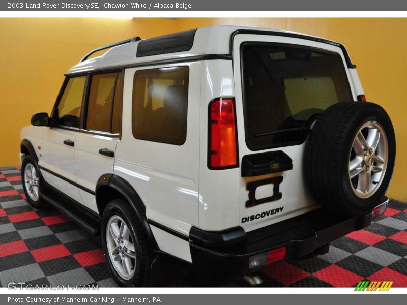 Chawton White / Alpaca Beige 2003 Land Rover Discovery SE