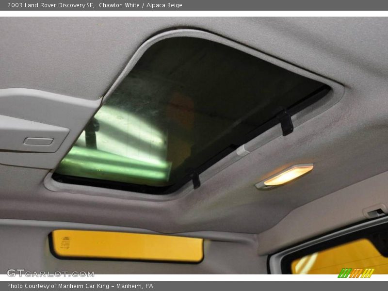 Chawton White / Alpaca Beige 2003 Land Rover Discovery SE