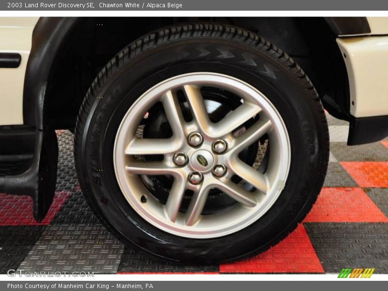 Chawton White / Alpaca Beige 2003 Land Rover Discovery SE