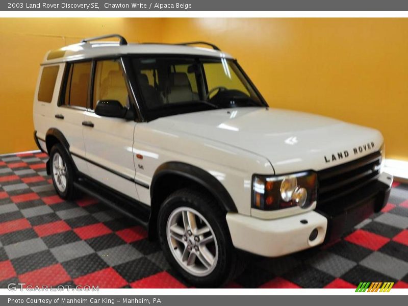 Chawton White / Alpaca Beige 2003 Land Rover Discovery SE