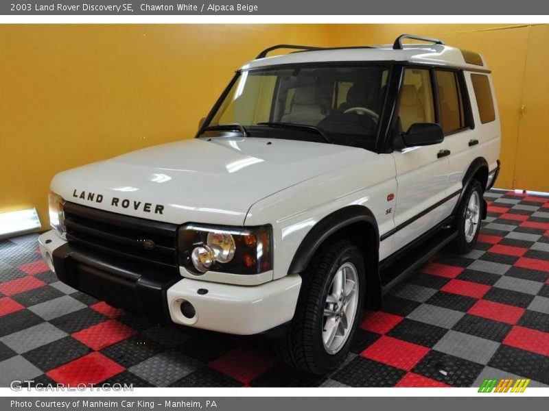 Chawton White / Alpaca Beige 2003 Land Rover Discovery SE