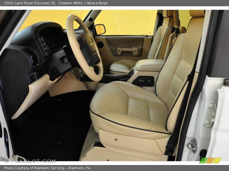 Chawton White / Alpaca Beige 2003 Land Rover Discovery SE