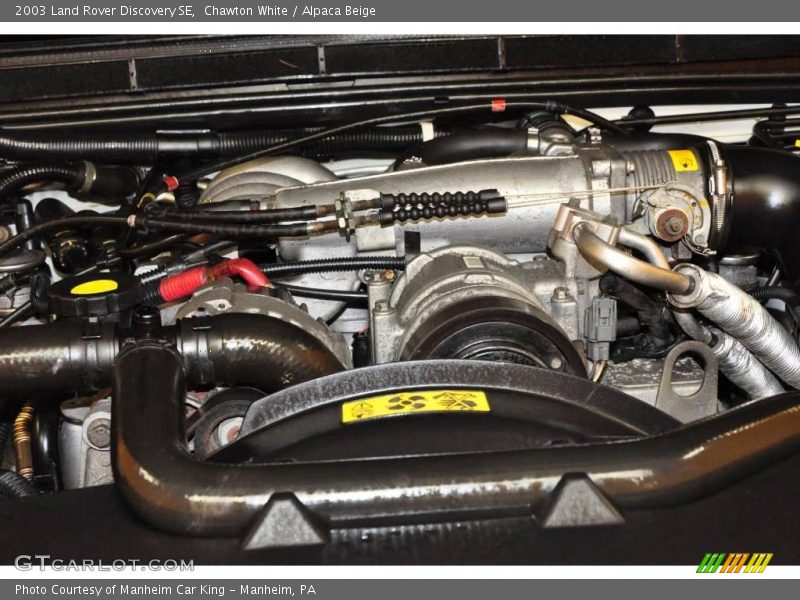 Chawton White / Alpaca Beige 2003 Land Rover Discovery SE