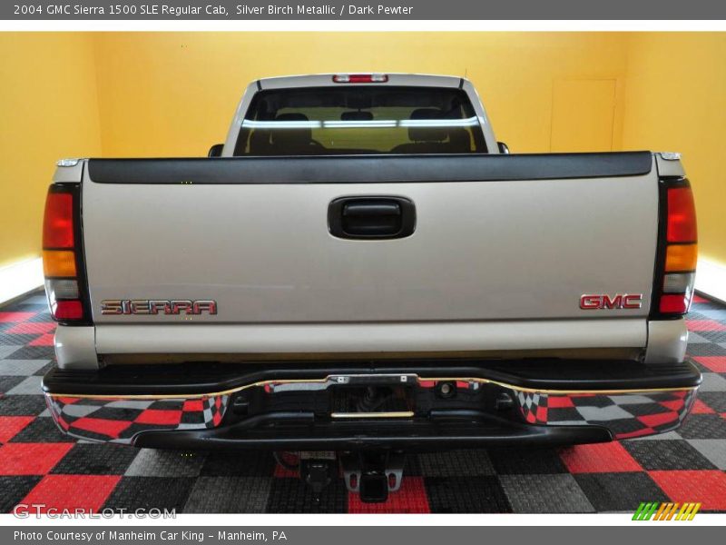 Silver Birch Metallic / Dark Pewter 2004 GMC Sierra 1500 SLE Regular Cab