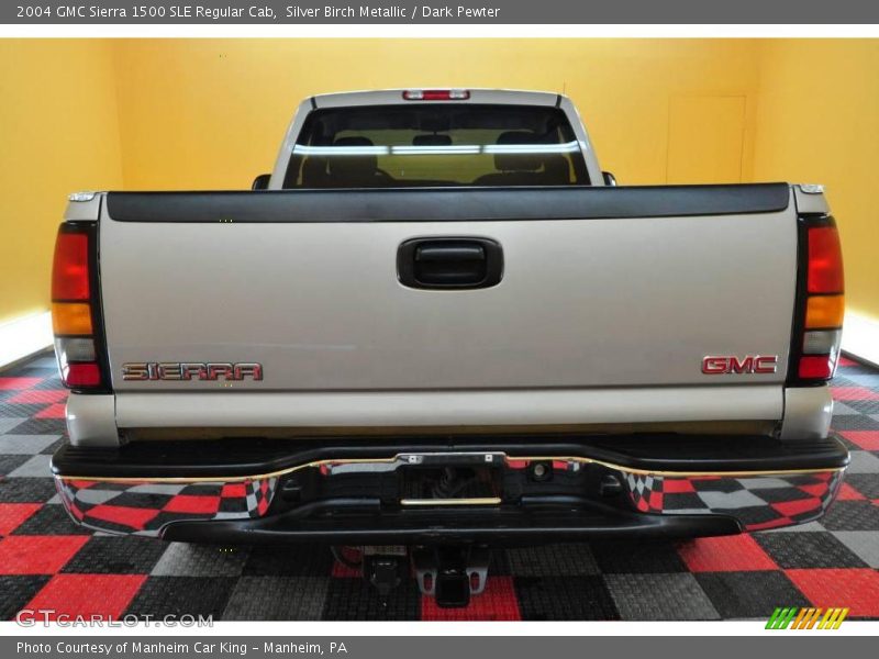 Silver Birch Metallic / Dark Pewter 2004 GMC Sierra 1500 SLE Regular Cab