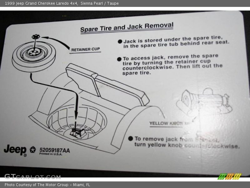Sienna Pearl / Taupe 1999 Jeep Grand Cherokee Laredo 4x4