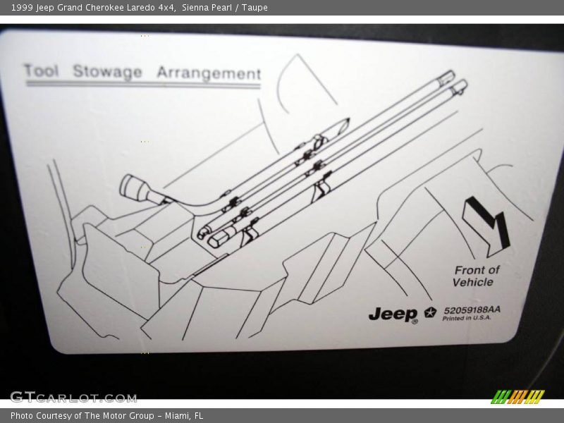 Sienna Pearl / Taupe 1999 Jeep Grand Cherokee Laredo 4x4