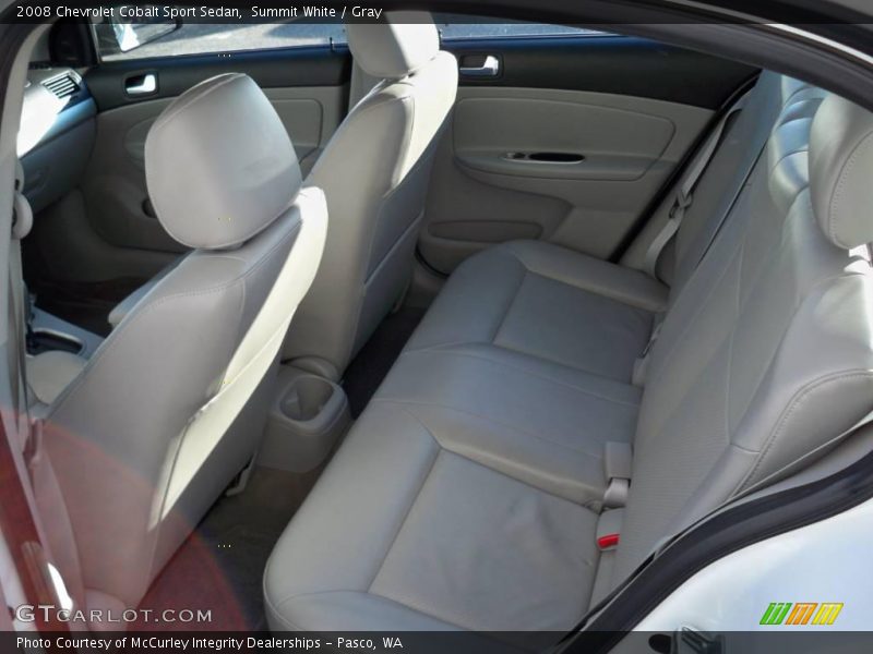 Summit White / Gray 2008 Chevrolet Cobalt Sport Sedan