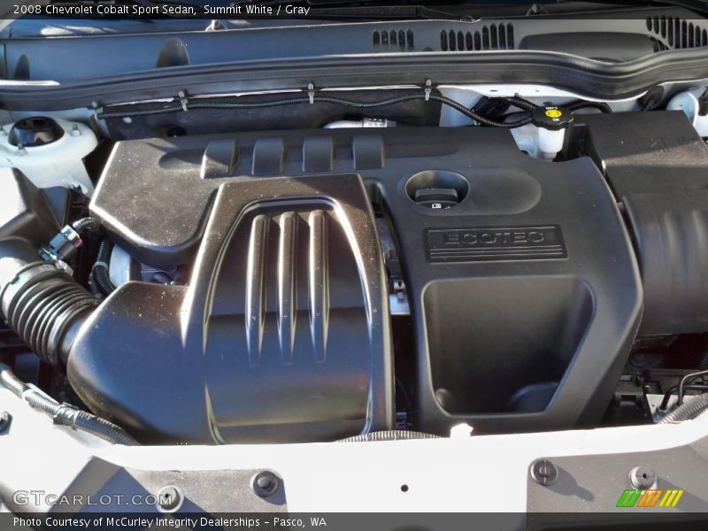 Summit White / Gray 2008 Chevrolet Cobalt Sport Sedan