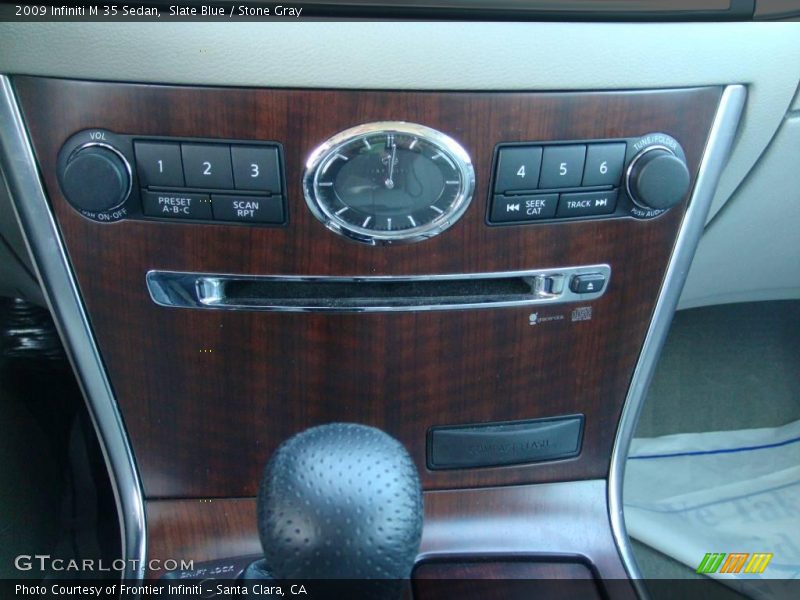 Slate Blue / Stone Gray 2009 Infiniti M 35 Sedan