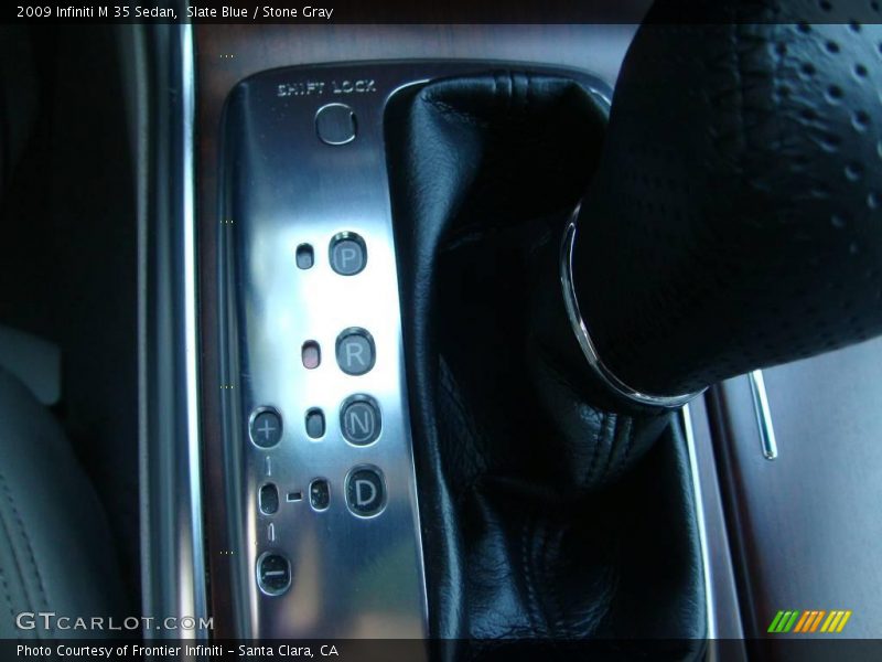 Slate Blue / Stone Gray 2009 Infiniti M 35 Sedan