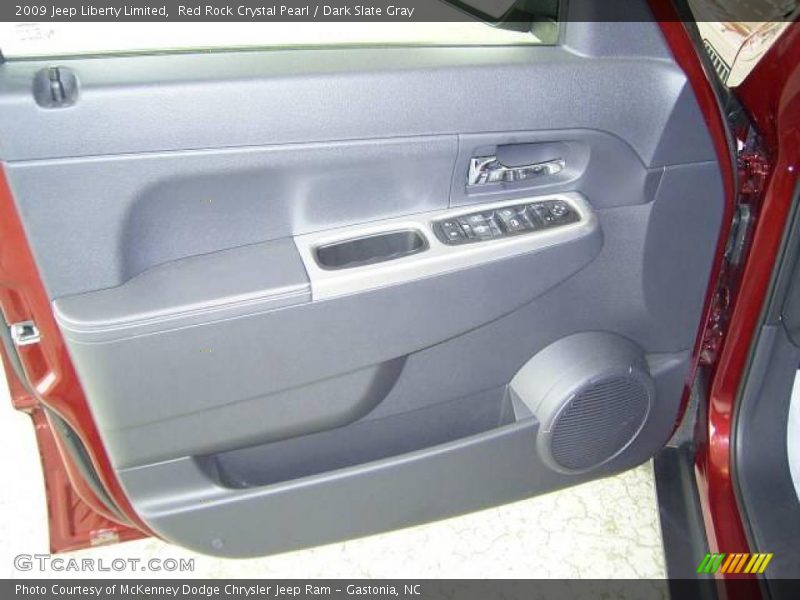 Red Rock Crystal Pearl / Dark Slate Gray 2009 Jeep Liberty Limited