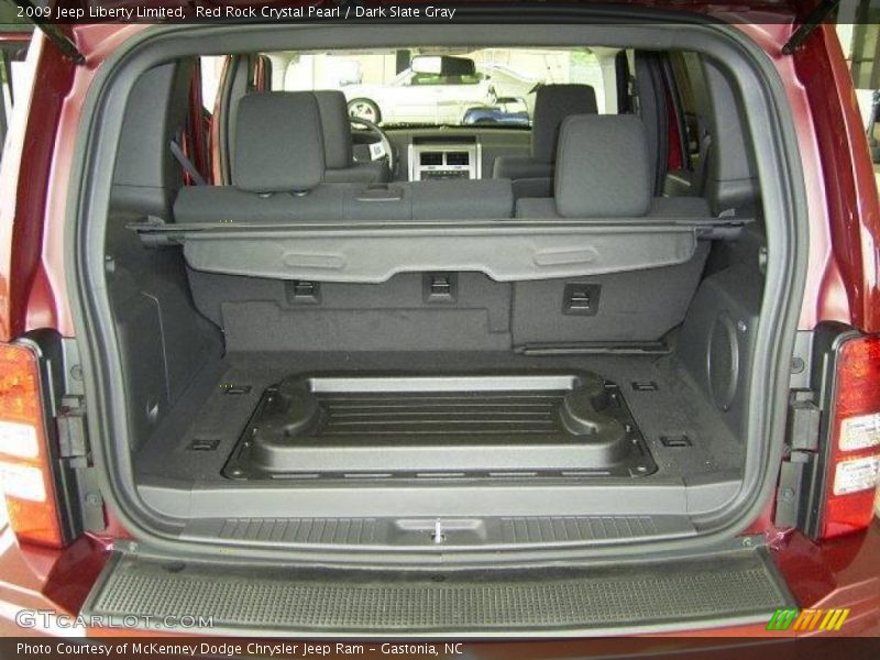 Red Rock Crystal Pearl / Dark Slate Gray 2009 Jeep Liberty Limited