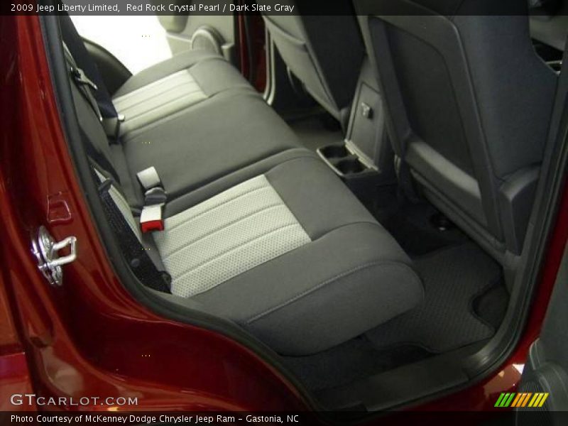Red Rock Crystal Pearl / Dark Slate Gray 2009 Jeep Liberty Limited