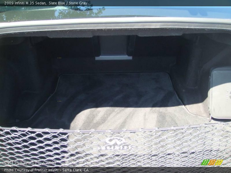 Slate Blue / Stone Gray 2009 Infiniti M 35 Sedan