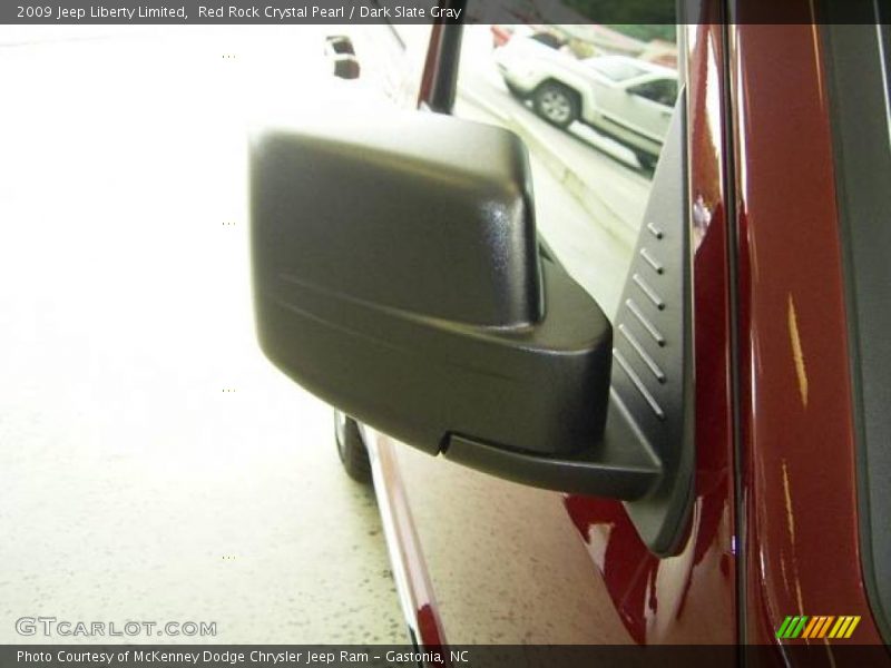 Red Rock Crystal Pearl / Dark Slate Gray 2009 Jeep Liberty Limited