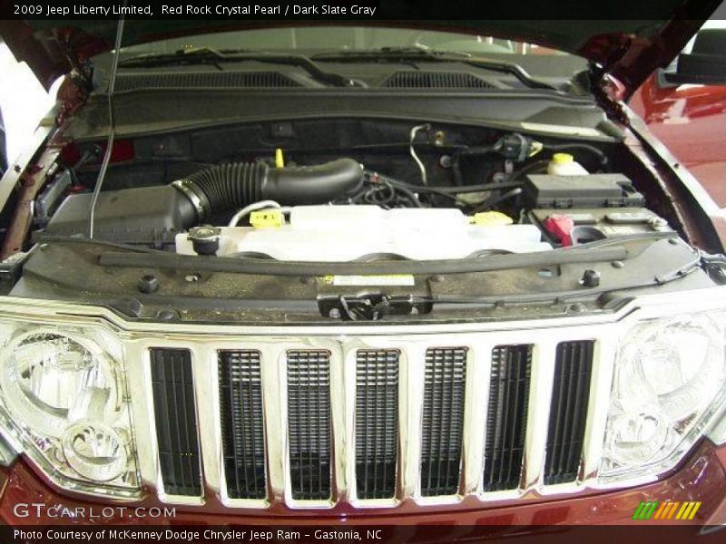 Red Rock Crystal Pearl / Dark Slate Gray 2009 Jeep Liberty Limited