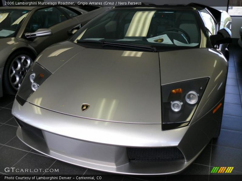 Grigio Antares (Grey) / Nero Perseus 2006 Lamborghini Murcielago Roadster