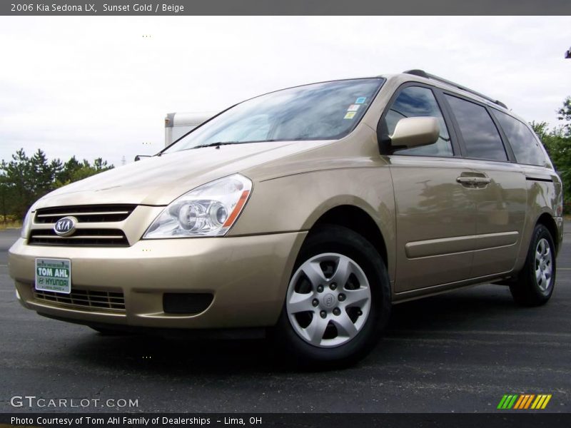 Sunset Gold / Beige 2006 Kia Sedona LX