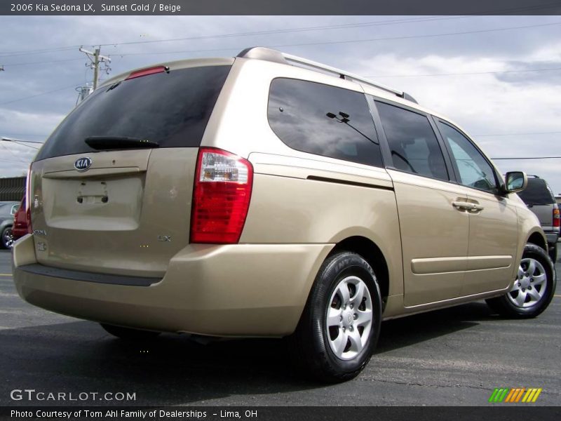 Sunset Gold / Beige 2006 Kia Sedona LX