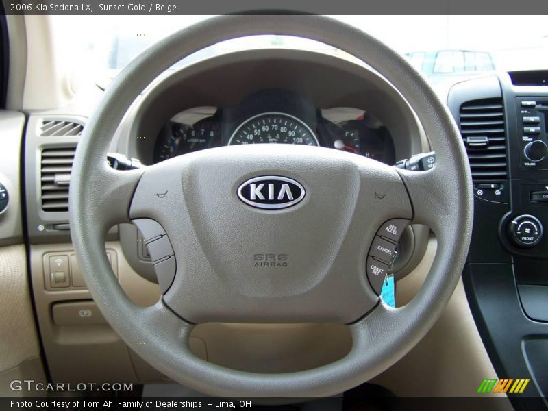 Sunset Gold / Beige 2006 Kia Sedona LX