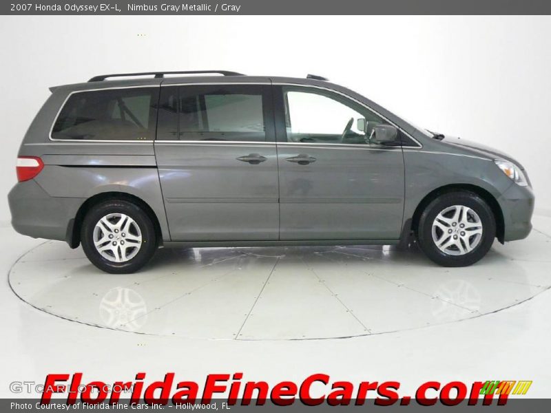 Nimbus Gray Metallic / Gray 2007 Honda Odyssey EX-L