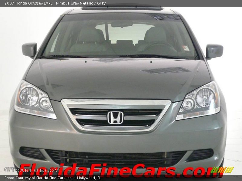 Nimbus Gray Metallic / Gray 2007 Honda Odyssey EX-L