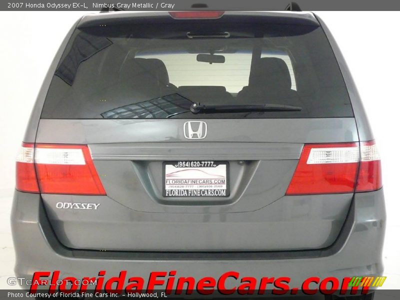 Nimbus Gray Metallic / Gray 2007 Honda Odyssey EX-L