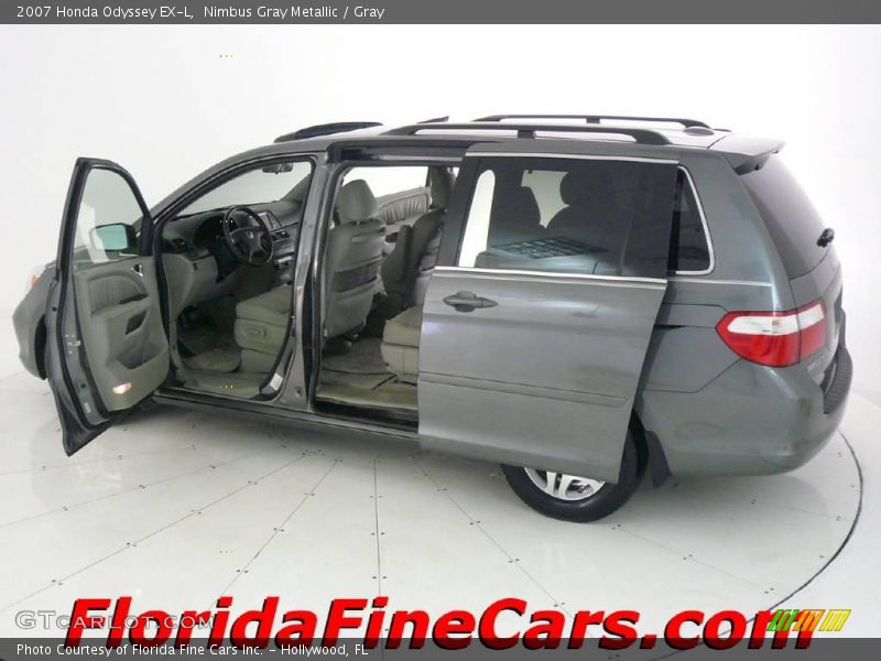 Nimbus Gray Metallic / Gray 2007 Honda Odyssey EX-L