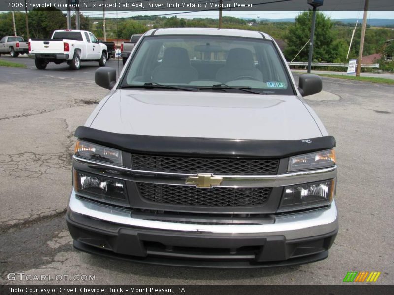 Silver Birch Metallic / Medium Pewter 2006 Chevrolet Colorado LS Extended Cab 4x4