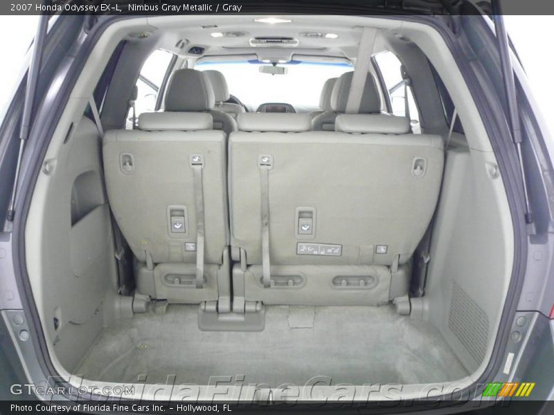 Nimbus Gray Metallic / Gray 2007 Honda Odyssey EX-L
